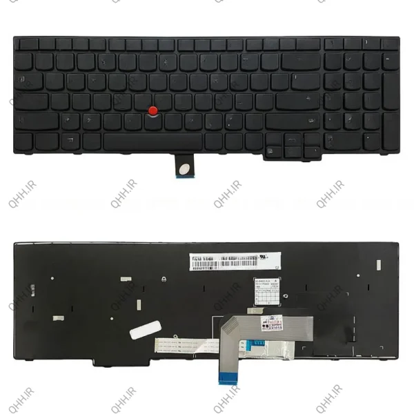کیبرد لپ تاپ لنوو ThinkPad E570 مشکی-با موس-با فریم