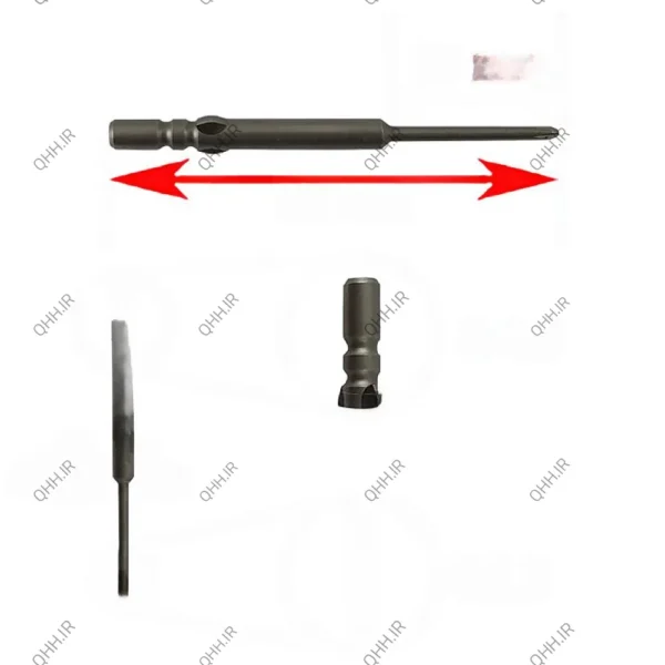 سری پیچ گوشتی چهارسو HHB Φ4x60xΦ2.0x25x0 mm