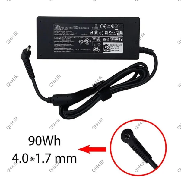 آداپتور لپ تاپ دل 19.5V 4.62A Gimo Plus سرریز