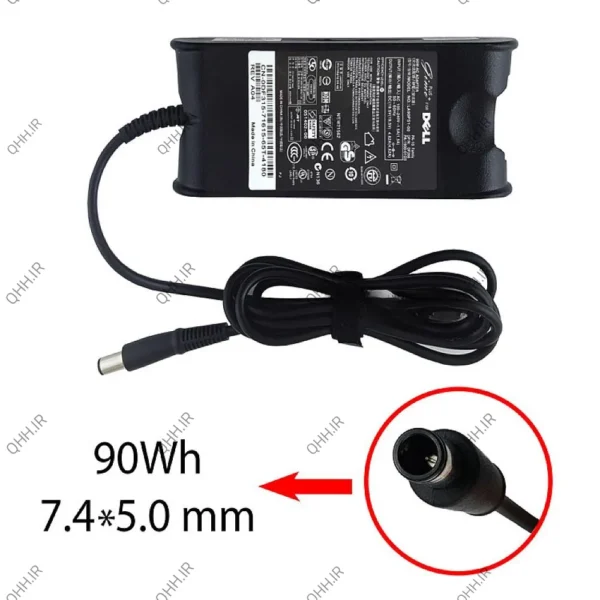 آداپتور لپ تاپ دل 19.5V 4.62A Gimo Plus ضخیم