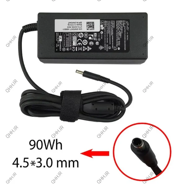 آداپتور لپ تاپ دل 19.5V 4.62A Gimo Plus سرریز سوزندار