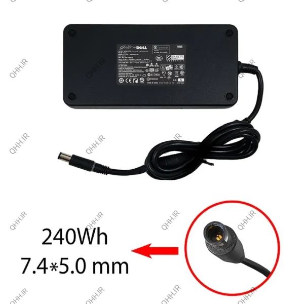 آداپتور لپ تاپ دل 19.5V 12.3A Gimo Plus سردلی