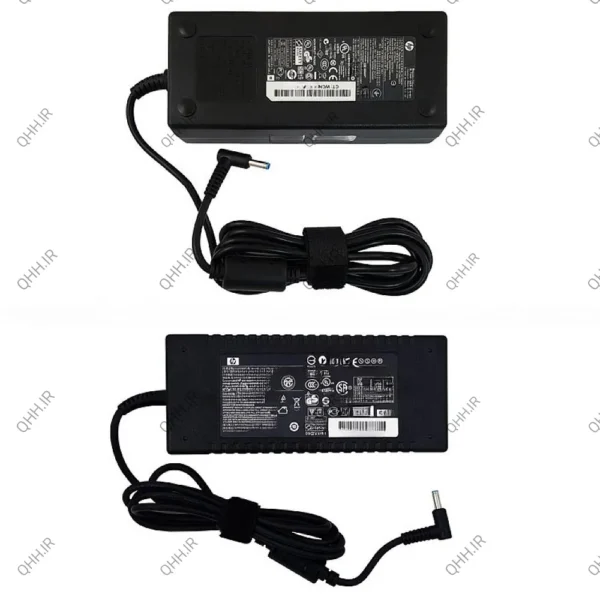 آداپتور لپ تاپ اچ پی 19.5V 6.15A Gimo Plus سرفیش آبی