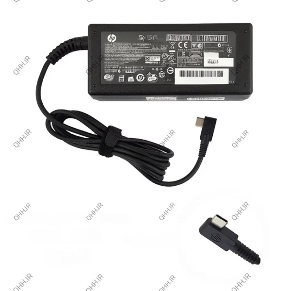 آداپتور تبلت-موبایل-لپ تاپ اچ پی 20V 3.25A_15V 4A_12V 5A_9V 3A_5V 3A Type C_Gimo Plus