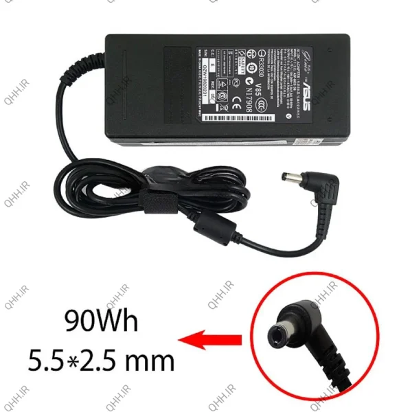 آداپتور لپ تاپ ایسوس 19V 4.7A Gimo Plus