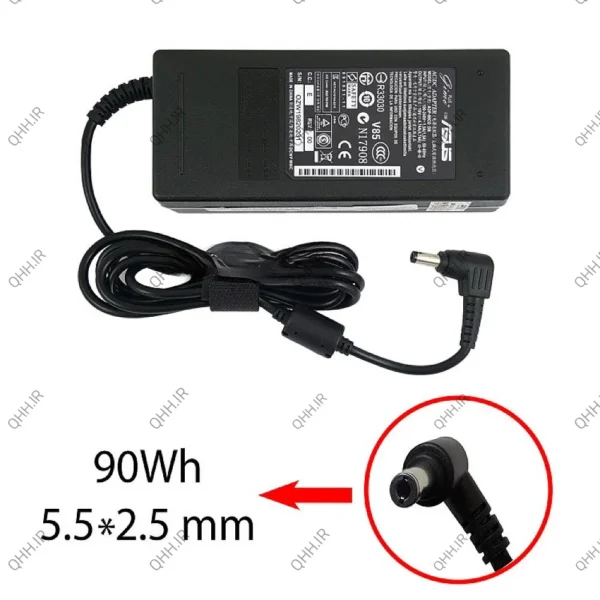 آداپتور لپ تاپ ایسوس 19V 4.7A Gimo Plus