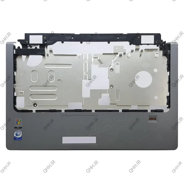 قاب کنار کیبرد لپ تاپ دل Studio 1535-1536-1537 نقره ای-با فینگر پرینت طرح دار