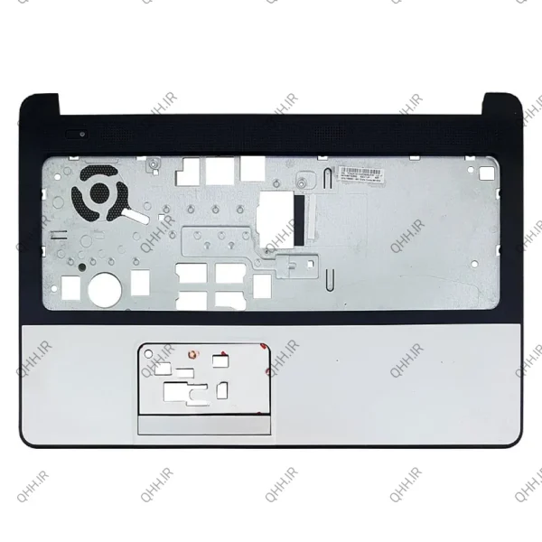 قاب کنار کیبرد لپ تاپ اچ پی ProBook 355 G1_355 G2 مشکی-نقره ای بدون فینگر پرینت خط و خش دار