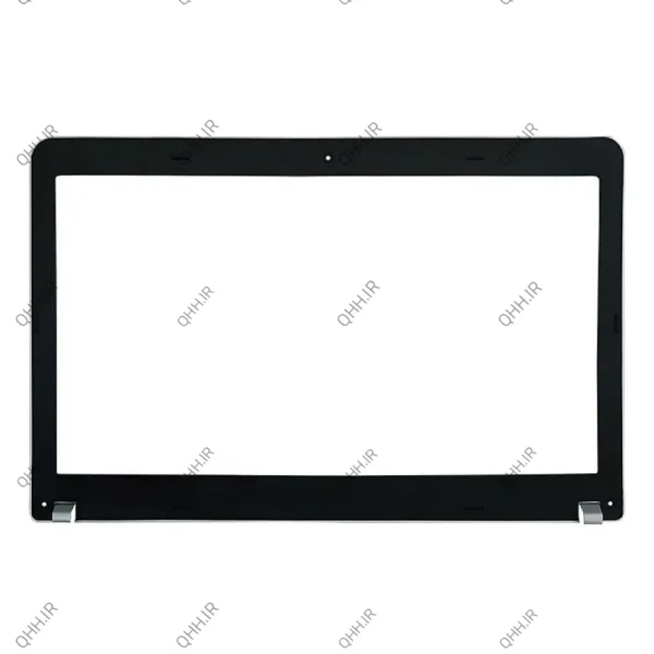 قاب جلو ال سی دی لپ تاپ لنوو Thinkpad Edge E531-E540 مشکی-نقره ای غیرتاچ چهار پیچ-ال ای دی نازک