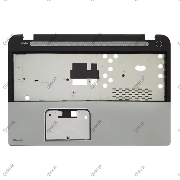 قاب کنار کیبرد لپ تاپ توشیبا Satellite L55-A_S50D-A_S55D مشکی-نقره ای