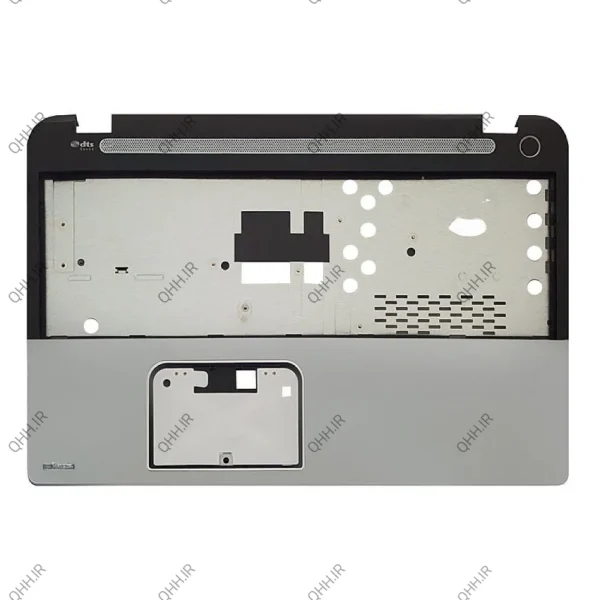 قاب کنار کیبرد لپ تاپ توشیبا Satellite L55-A_S50D-A_S55D مشکی-نقره ای
