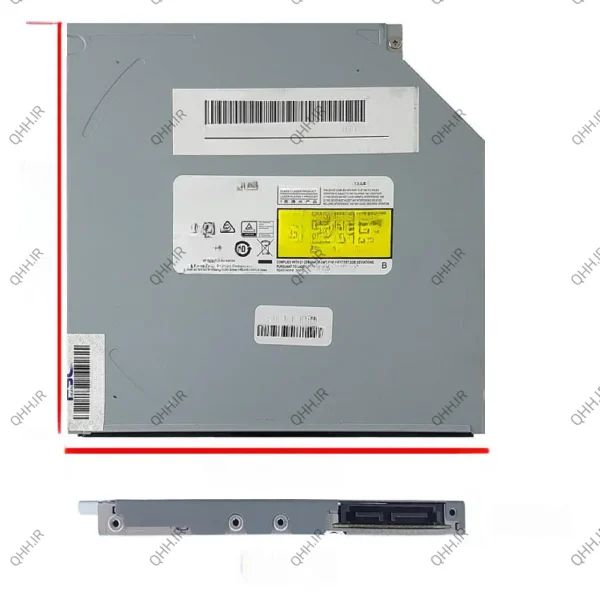 درایو لپ تاپ دی وی دی رایتر فیلیپس لایتون Sata Superslim E1 9mm ریفر