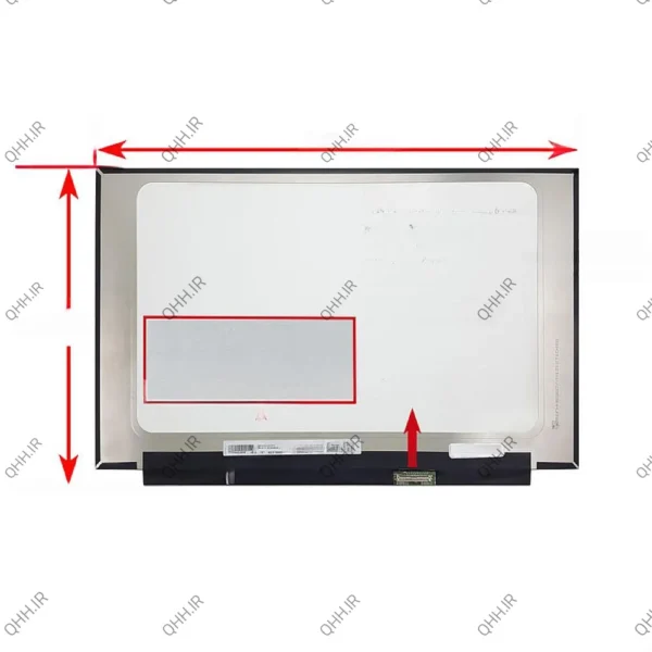 ال ای دی لپ تاپ 15.6 AUO B156HAN10.2 نازک مات 40 پین FHD-EDP-240HZ بدون جاپیچ 350x216x2.4mm