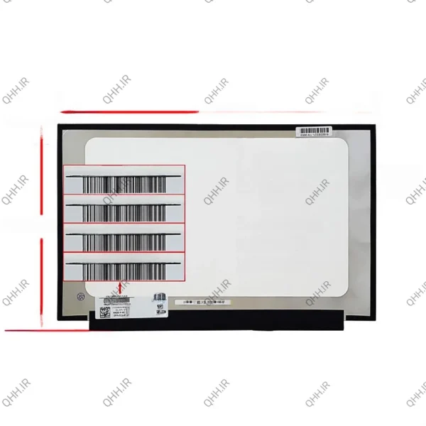ال ای دی لپ تاپ 15.6 NV156FHM-NX4_NX3_NX5_NE156FHM-NX2 نازک مات 40 پین FHD-IPS-EDP-144HZ بدون جاپیچ 350x216x2.8mm