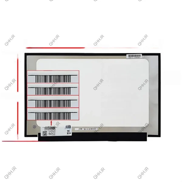 ال ای دی لپ تاپ 15.6 NV156FHM-NX4_NX3_NX5_NE156FHM-NX2 نازک مات 40 پین FHD-IPS-EDP-144HZ بدون جاپیچ 350x216x2.8mm