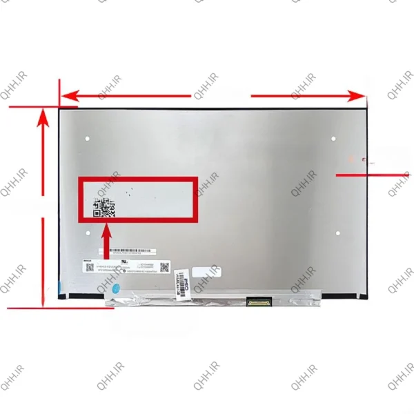 ال ای دی لپ تاپ 14.0 N140HCG-EQ1_NEW نازک مات 30 پین FHD-IPS بدون جاپیچ 314x189x2.4mm