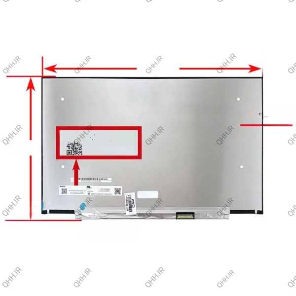 ال ای دی لپ تاپ 14.0 N140HCG-EQ1_NEW نازک مات 30 پین FHD-IPS بدون جاپیچ 314x189x2.4mm