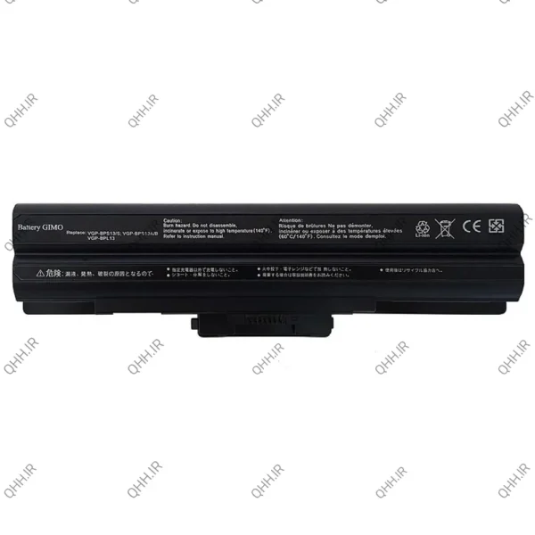 باتری لپ تاپ سونی BPS13 BPS21-6Cell مشکی