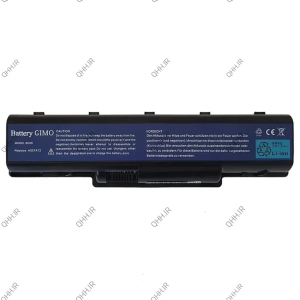 باتری لپ تاپ ایسر Aspire 4310-5738-4710-6Cell
