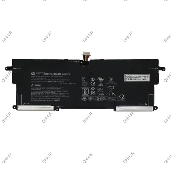 باتری لپ تاپ اچ پی EliteBook X360 1020 G2_ET04XL داخلی-اورجینال