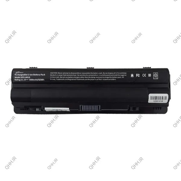 باتری لپ تاپ دل XPS L502-L501-9Cell مشکی-60 وات ساعت