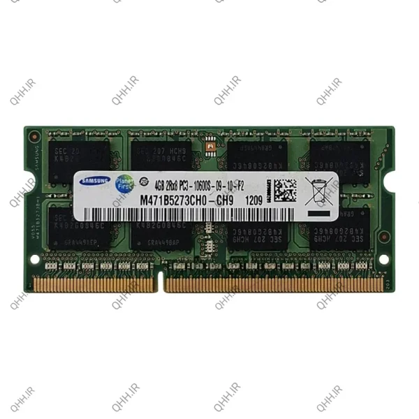 رم لپ تاپ 4 گیگ سامسونگ DDR3-1333-10600 MHZ 1.5V