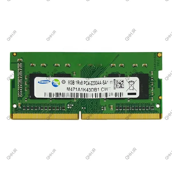رم لپ تاپ 8 گیگ سامسونگ DDR4-3200 MHZ 1.2V