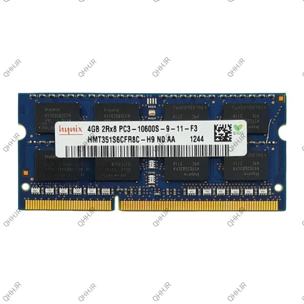 رم لپ تاپ 4 گیگ Hynix DDR3-1333-10600 MHZ 1.5V
