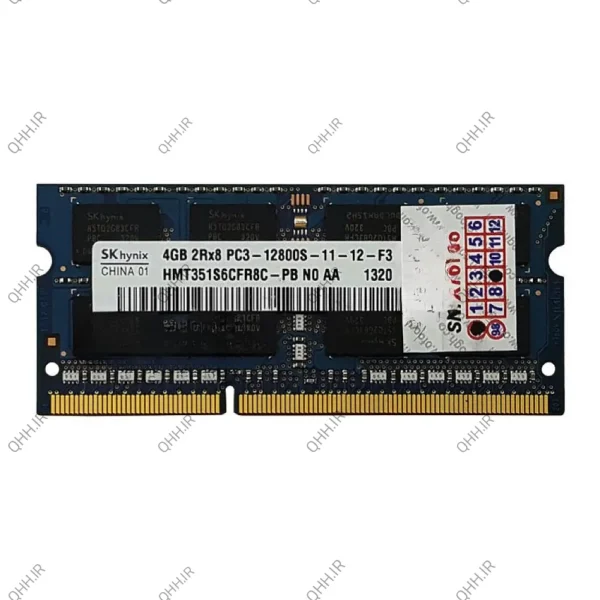 رم لپ تاپ 4 گیگ Hynix DDR3-1600-12800 MHZ 1.5V