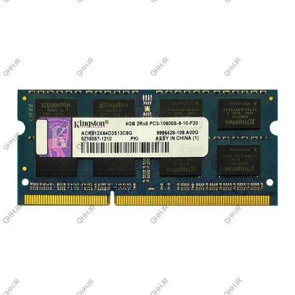 رم لپ تاپ 4 گیگ Kingston DDR3-1333-10600 MHZ 1.5V