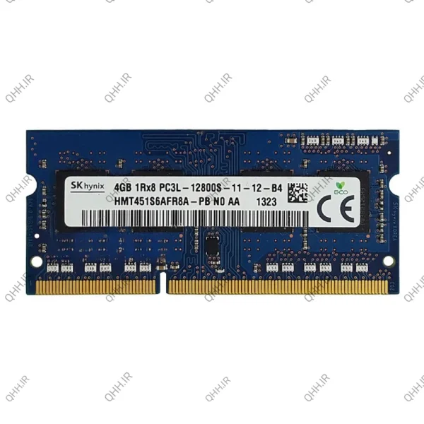 رم لپ تاپ 4 گیگ SK Hynix DDR3-PC3L-1600-12800 MHZ 1.35V