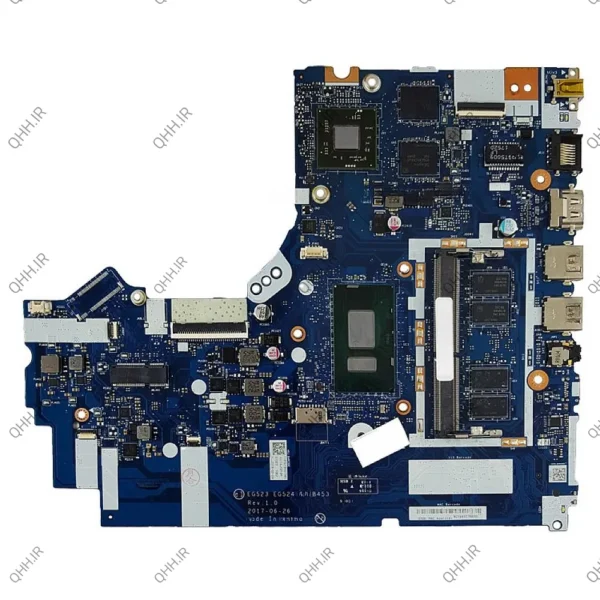 مادربرد لپ تاپ لنوو IdeaPad 320-15IKB CPU-I5-8250U_EG523-EG524_NM-B453_Ram-4GB_VGA-1GB گرافیک دار