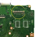 مادربرد لپ تاپ ایسوس X550WE-X550WAK_CPU-A4-5100_EDP-30Pin_RAM-4GB بدون گرافیک - Image 4