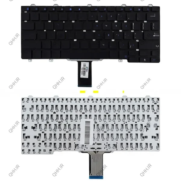 کیبرد لپ تاپ دل Latitude E7270 مشکی-اینترکوچک بدون فریم