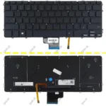 کیبرد لپ تاپ دل XPS 15 9530 مشکی-اینترکوچک-بابک لایت-بدون فریم