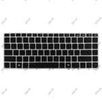 کیبرد لپ تاپ اچ پی EliteBook Folio 9470M مشکی با فریم نقره ای - Image 2
