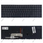 کیبرد لپ تاپ اچ پی ZBook 15 G5 مشکی-بدون موس با بک لایت با فریم نقره ای