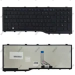 کیبرد لپ تاپ فوجیتسو Lifebook AH532 مشکی-اینتربزرگ با فریم