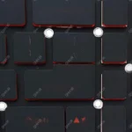 کیبرد لپ تاپ ایسر Nitro 5 AN515 مشکی-اینترکوچک-با بک لایت-بدون فریم - Image 5