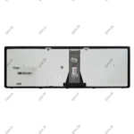 کیبرد لپ تاپ لنوو IdeaPad Z510 مشکی-با فریم نقره ای - Image 3