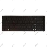 کیبرد لپ تاپ لنوو IdeaPad G580 مشکی با فریم - Image 2