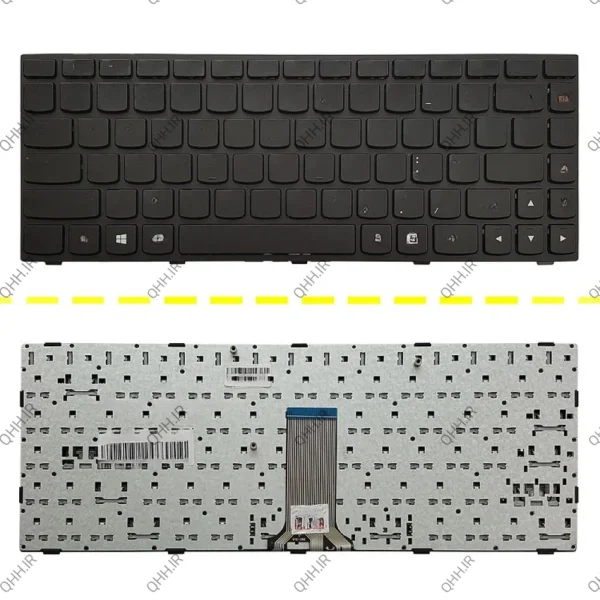 کیبرد لپ تاپ لنوو Ideapad G40-70 مشکی-با فریم