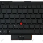 کیبرد لپ تاپ لنوو ThinkPad T430 مشکی-باموس و فریم به همراه کلید پاور - Image 4