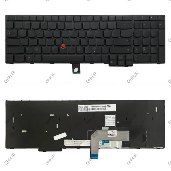 کیبرد لپ تاپ لنوو ThinkPad E570 مشکی-با موس-با فریم