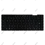 کیبرد لپ تاپ ایسوس X451 مشکی-اینترکوچک بدون فریم - Image 2