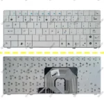 کیبرد لپ تاپ ایسوس Eee PC 900 سفید-اینترکوچک بدون فریم