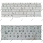 کیبرد لپ تاپ ایسوس S200-X200 سفید-اینترکوچک بدون فریم