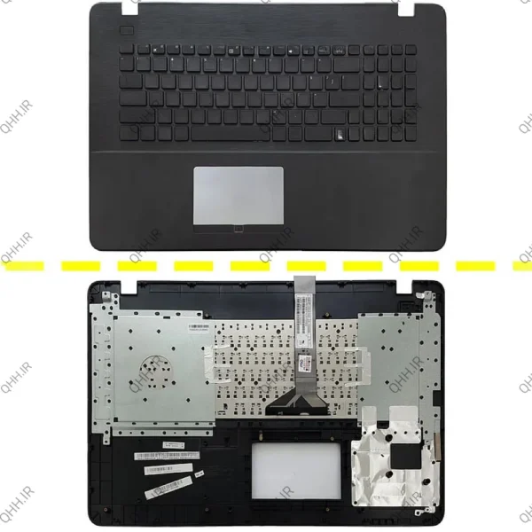 کیبرد لپ تاپ ایسوس Vivobook K751 مشکی با قاب C