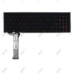کیبرد لپ تاپ ایسوس ROG GL552 مشکی-اینترکوچک-بابک لایت و کلید پاور - Image 2