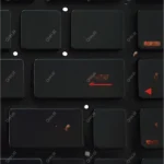 کیبرد لپ تاپ ایسوس ROG GL552 مشکی-اینترکوچک-بابک لایت و کلید پاور - Image 5